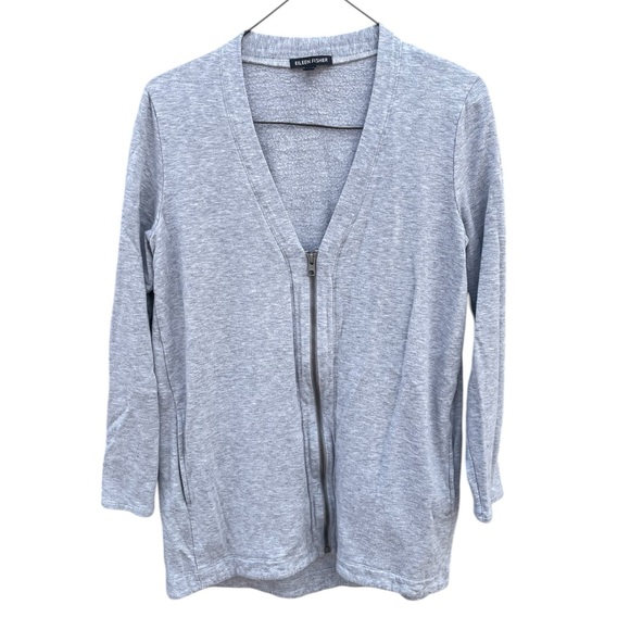 Eileen Fisher Sweaters - EILEEN FISHER Zipper Long Sleeve Cardigan